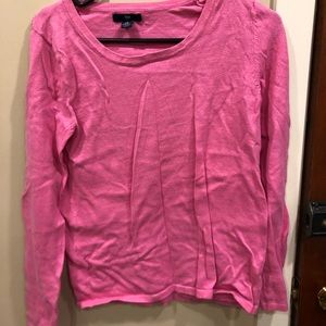 Light weight pink gap sweater